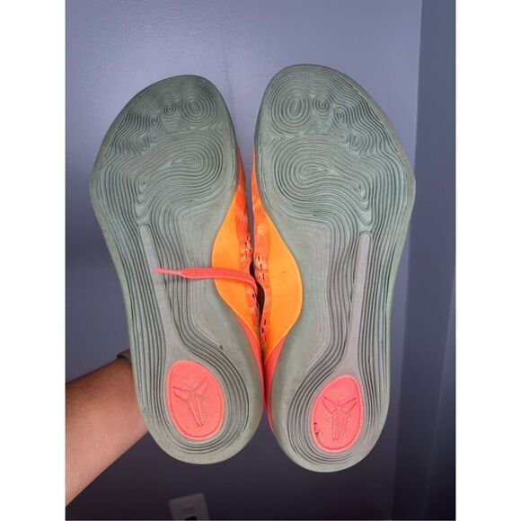 Nike Kobe 9 Bright Mango (Orange) 646701 880 Mens Size 11.5 RARE - Picture 8 of 10